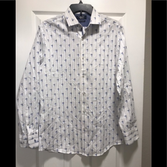 Penguin heritage slim fit  stretch button down - Picture 1 of 5